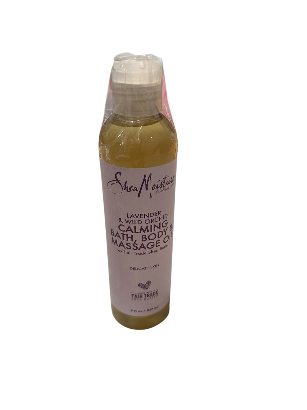 Shea Moisture Lavender & Wild Orchid Calming Bath, Body & Massage Oil - Purple